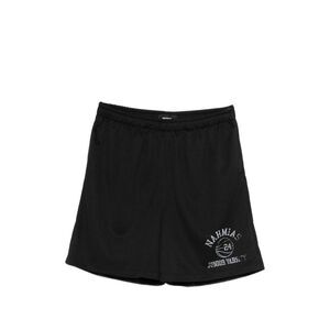 Nahmias Black Shorts - Track & Running Shorts Men